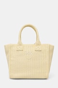 Pinko torebka shopper damska żółta 106832 A39Y