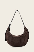 AllSaints crossbody kabelka dámska LUNA hnedá W158XE