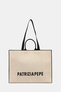 Patrizia Pepe torebka tote damska beżowa 2B0175 K264