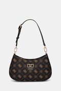 Guess torebka kuferek damska z imitacji skóry EMELIE brązowa HWGP99 28180