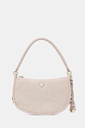 Guess geantă croissant pentru femei DANYA bej HWSG99 18010