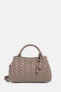 Guess чанта crossbody дамска от имитация на кожа CHERYL бежова HWTQ97 20060
