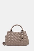 Guess чанта crossbody дамска от имитация на кожа CHERYL бежова HWTQ97 20060