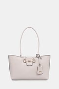 Guess torebka tote damska z imitacji skóry JANIE beżowa HWVG99 10230