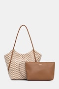 Guess torebka shopper damska TESSI beżowa HWWG76 91230