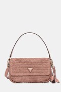 Guess Baguette Γυναικεία πλεγμένη OFELIA ροζ HWWG99 23190