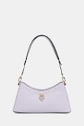 Guess torebka crossbody damska z imitacji skóry PATSIE fioletowa HWZG99 19180