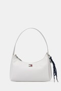Tommy Jeans torebka damska z imitacji skóry biała AW0AW18458