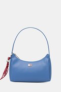 Tommy Jeans torebka damska z imitacji skóry niebieska AW0AW18458