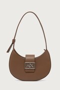 Armani Exchange torebka hobo damska z imitacji skóry beżowa XW002565 AF12039
