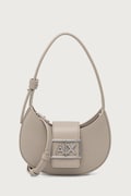 Armani Exchange torebka crossbody damska z imitacji skóry beżowa XW002566 AF12039