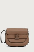 Armani Exchange crossbody torbica ženska iz umetnega usnja bež XW002588 AF13672