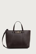 Armani Exchange geantă shopper pentru femei cu imitație de piele maro XW002609 AF15632