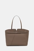 BOSS torebka shopper damska skórzana BOSS REVERS TOTE brązowa 50563229