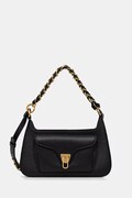 Coccinelle torebka skórzana kolor czarny E1 TFK 12 02 01