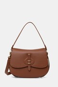 Coccinelle чанта дамска от кожа кафява E1 U7F 12 01 01