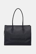 Coccinelle шопинг чанта дамска от кожа тъмносиня E1 UAK 11 01 01