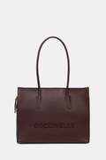 Coccinelle geantă shopper pentru femei din piele roșie E1 UAK 11 01 01