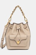 Coccinelle torebka skórzana kolor beżowy E1 TFK 23 03 01