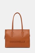 Coccinelle torebka skórzana kolor pomarańczowy E1 UAK 11 02 01