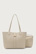U.S. Polo Assn. kabelka typu shopper dámska z imitácie kože MARGARET béžová BEUMF9044WVP