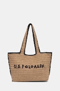 U.S. Polo Assn. torebka shopper damska SOMERSET beżowa BEUO19028WL2