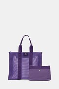 U.S. Polo Assn. torebka tote damska SOUTHEND fioletowa BEUOY9105WC9