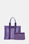 U.S. Polo Assn. torebka tote damska SOUTHEND fioletowa BEUOY9105WC9