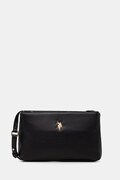 U.S. Polo Assn. torebka crossbody damska z imitacji skóry CEREMONY czarna BEUQC6455WVP