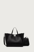 U.S. Polo Assn. torebka shopper damska z imitacji skóry MIDDLETON czarna BIU0M8869WVP