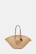 MICHAEL Michael Kors torebka koszyk damska z imitacji skóry beżowa 30S6S9FT9Y