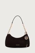 MICHAEL Michael Kors torebka hobo damska zamszowa brązowa 32R6GY5W6L