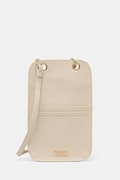 Morgan pokrowiec na telefon damski z imitacji skóry beżowy 2PREPPY