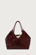 Dragon Diffusion torebka shopper damska skórzana bordowa 8111