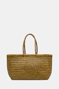 Dragon Diffusion torebka shopper damska skórzana zielona 8810