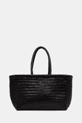 Dragon Diffusion torebka shopper damska skórzana czarna 8810
