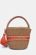 Valentino Bags torebka koszyk damska BOHO beżowa VBGA0L36