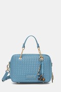 Valentino Bags torebka crossbody damska z imitacji skóry GEA niebieska VBS9UC23