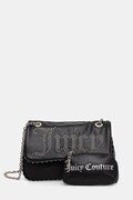 Juicy Couture torebka crossbody damska z imitacji skóry KIMBERLY czarna BEJQL8798WVP