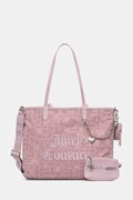 Juicy Couture torebka tote damska CAROL REVERSIBLE różowa BEJ2699A4WZC