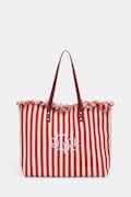 United Colors of Benetton torebka tote damska bawełniana czerwona 6O4LVY02N