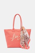 Liu Jo torba plażowa damska bawełniana pomarańczowa VA6191 T546A