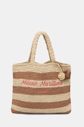Liu Jo torba plażowa damska beżowa VA6197 A0006
