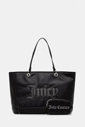 Juicy Couture torebka shopper damska KIMBERLY czarna BEJXT8797WVP