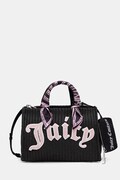 Juicy Couture torebka crossbody damska pleciona IRIS BEADS czarna BEJIR9992W1P