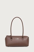MM6 Maison Margiela torebka bagietka damska z imitacji skóry brązowa SB6ZH0040.P9061
