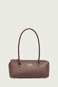 MM6 Maison Margiela torebka bagietka damska z imitacji skóry brązowa SB6ZH0040.P9061