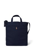 Polo Ralph Lauren torba męska bawełniana granatowa 405967606