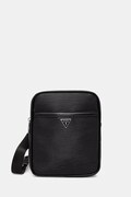 Guess taška cez rameno pánska z imitácie kože MILANO čierna HMMIPW P6223