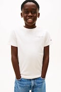 Tommy Hilfiger t-shirt bawełniany dziecięcy kolor biały z nadrukiem KS0KS00661